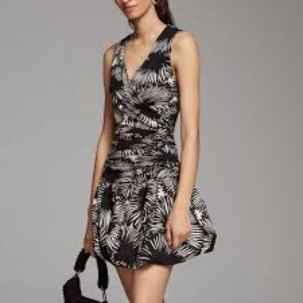 NWT Plenty by Tracy Reese (Anthropologie) Drop Waist Bubble Hem Dress (size XL)